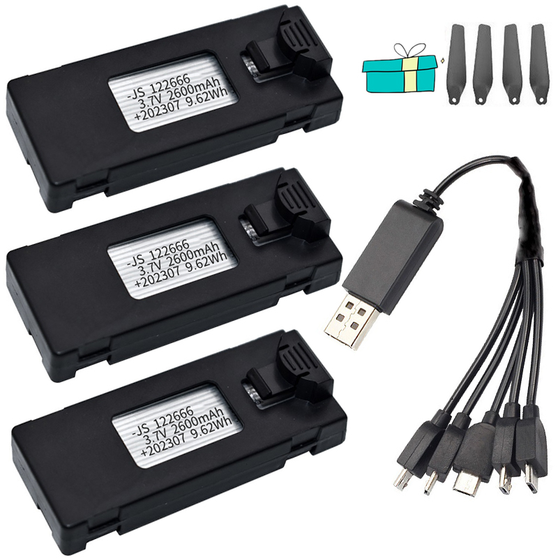 Eachine Drone E58 - 3.7V 2600Mah Drone แบตเตอรี่ RC Charger