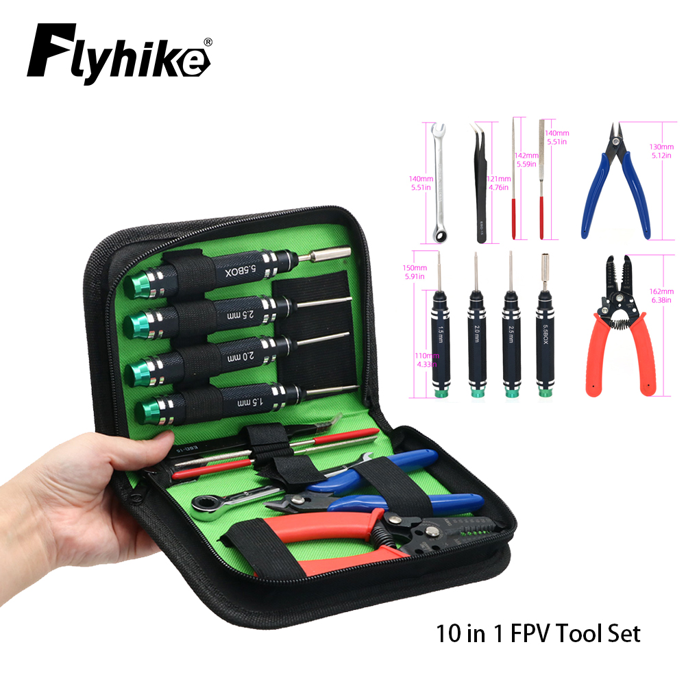Fpv Drone Tool Kit - ชุดเครื่องมือ FPV 10 in 1 ขนาด