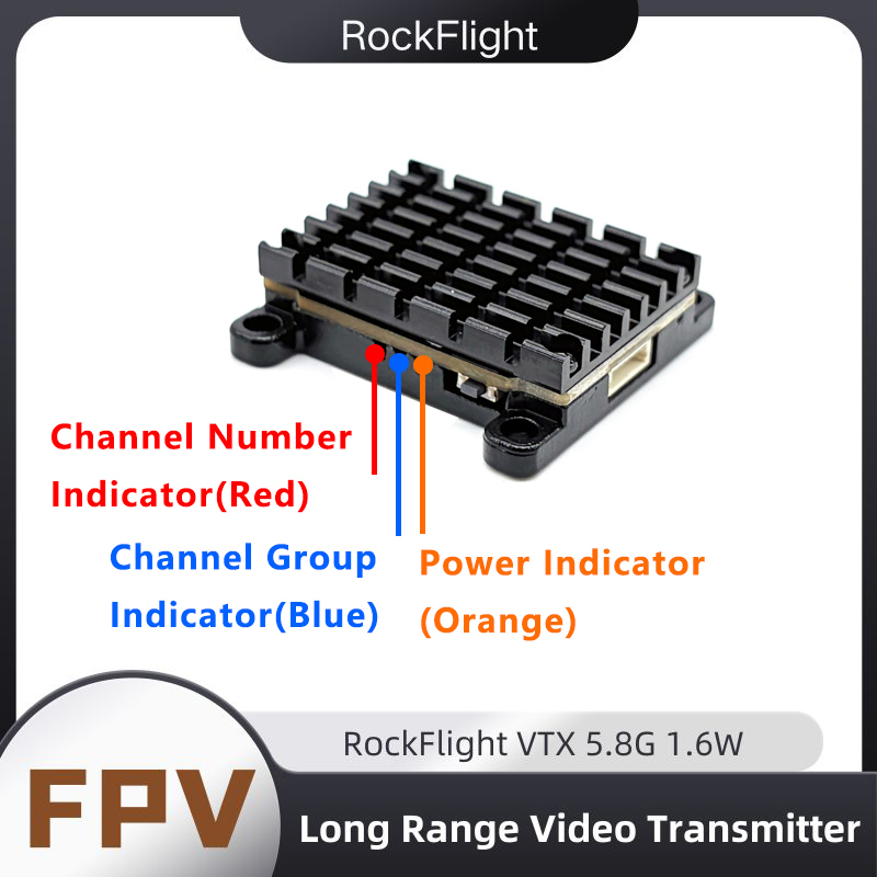 RockFlight TX663 VTX 5.8G 48CH - Fpv Drone Vtx บทวิจารณ์และราคา