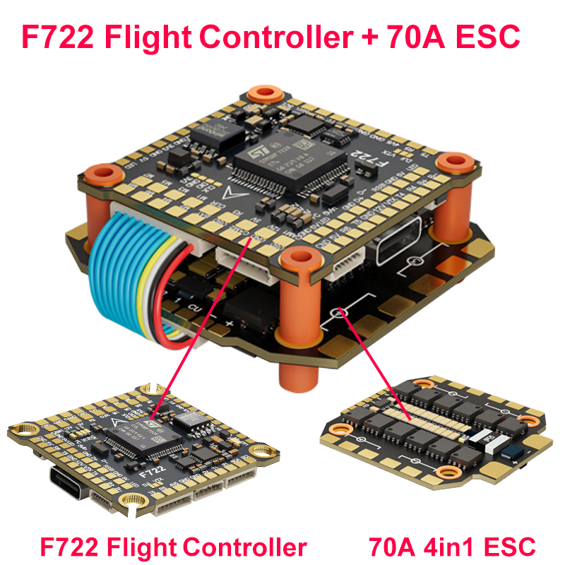 ชุดควบคุมการบิน DAKEFPV F722 6 - Fpv Drone Tool Kit บทวิจารณ์และราคา