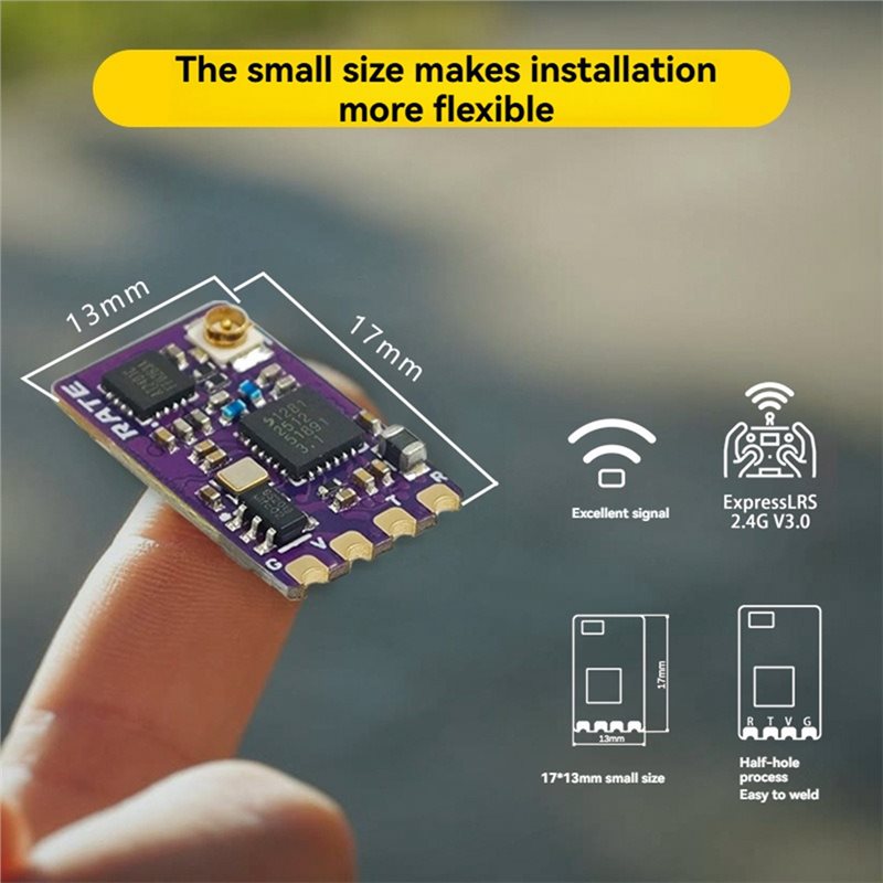 ตัวรับสัญญาณ Nano รุ่น Excelle - Fpv Drone Antenna บทวิจารณ์และราคา